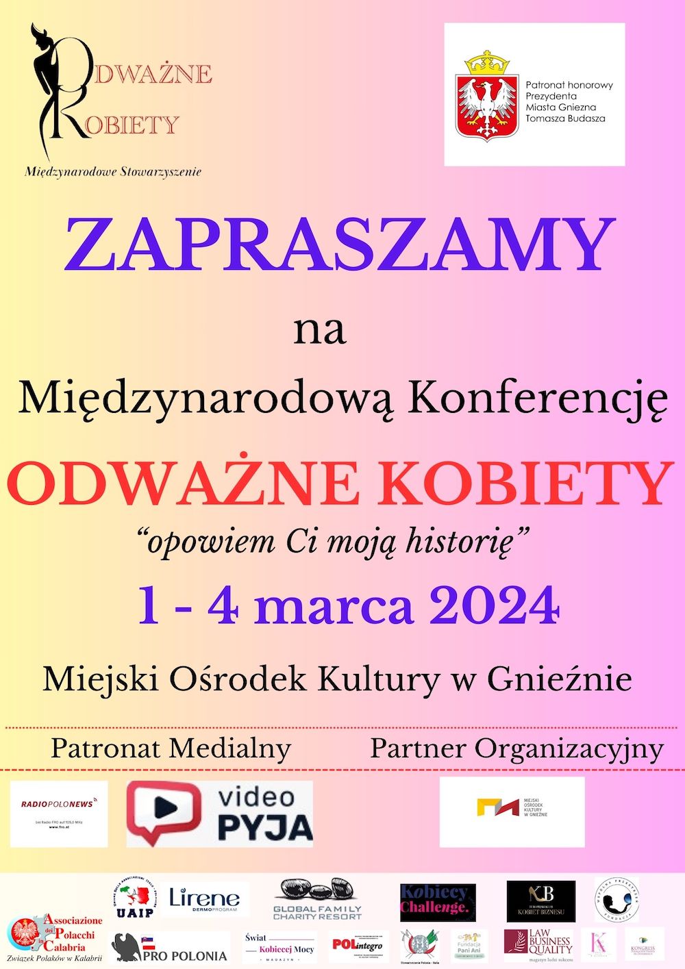 Odwazne kobiety plakat