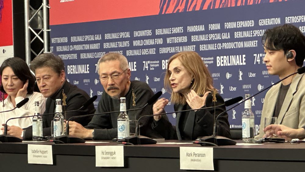 Konfrencja prasowa 2 Isabelle Huppert fot. A.Lewandowski