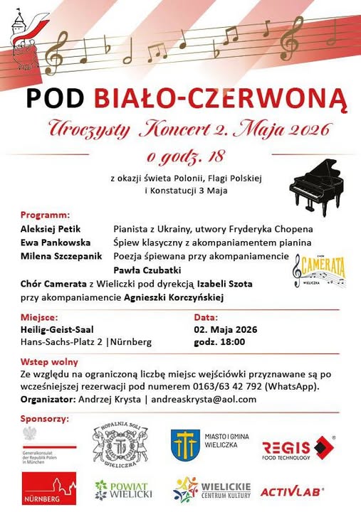 2 maja koncert Norymberga