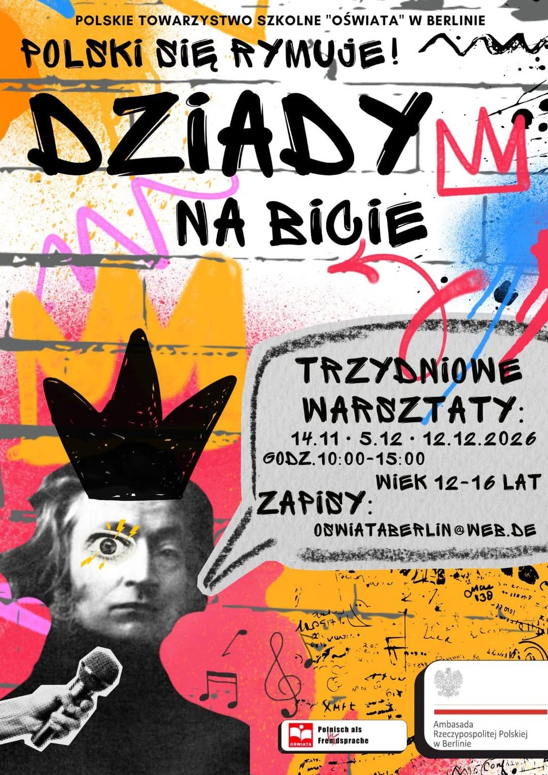 Dziady polski sie rymuje warsztaty