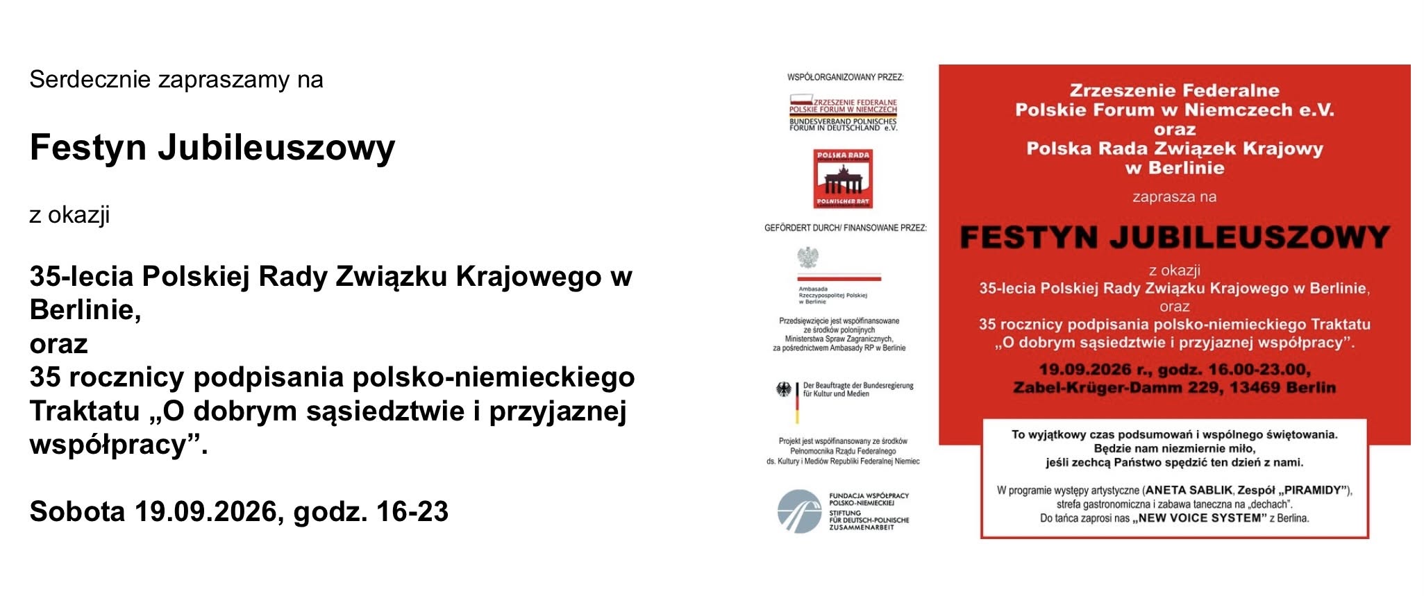 Festyn Jubileuszowy 19.09